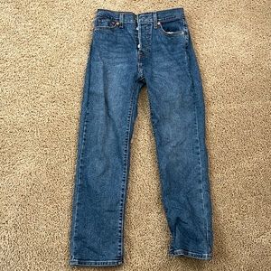 Levi’s Wedgie Straight Jeans, color: love in the mist